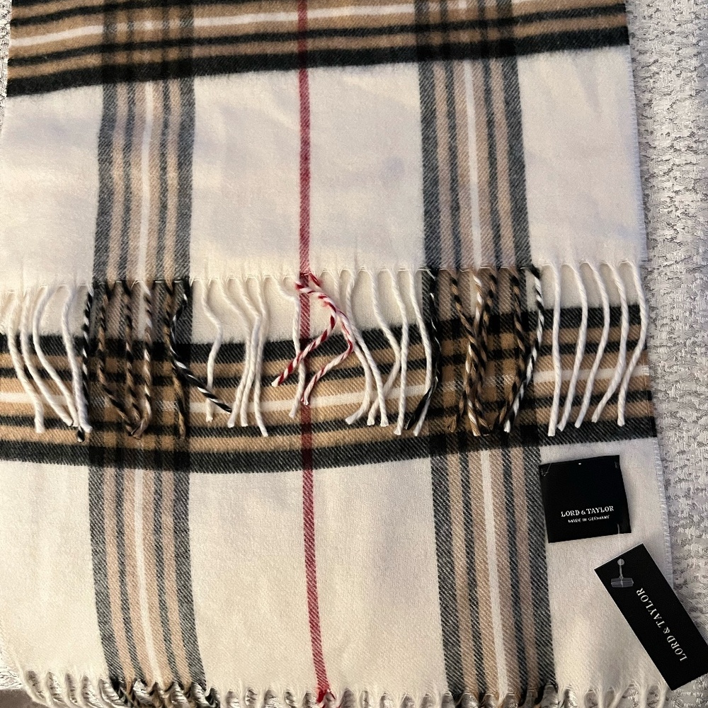 Uni Sex Plaid scarf